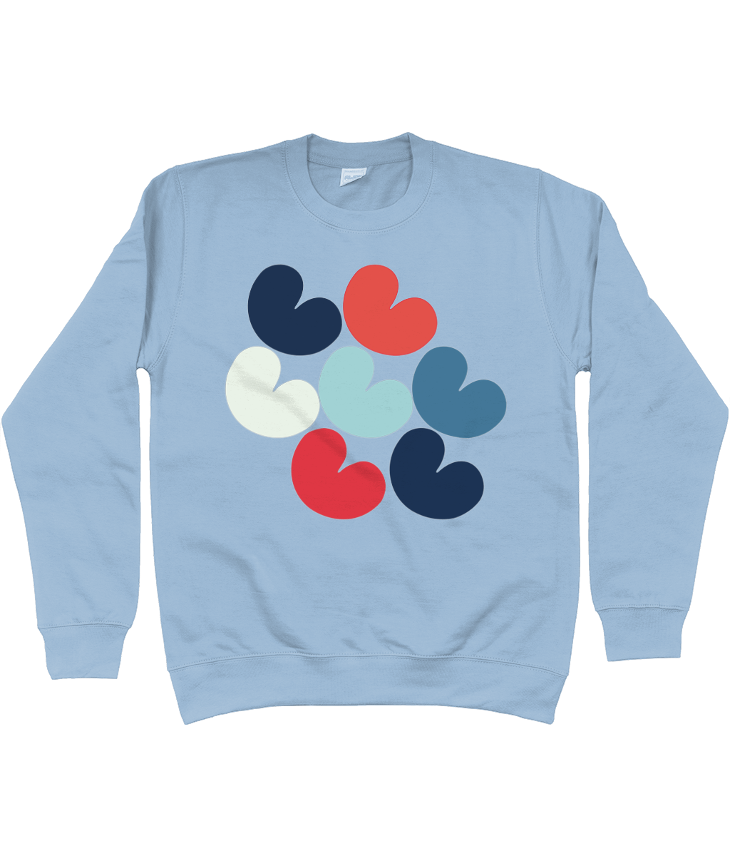 Pompeblêden Nautisch Sweatshirt