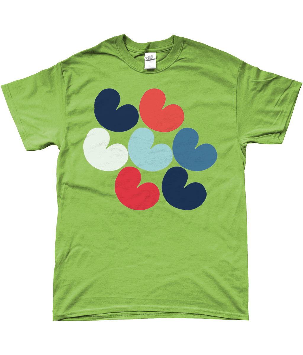 Pompeblêden Nautisch T-shirt
