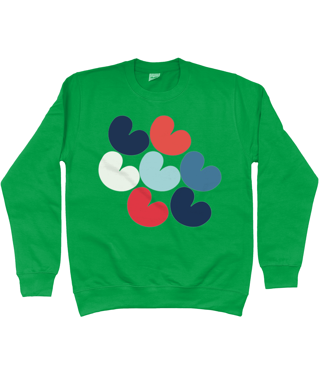 Pompeblêden Nautisch Sweatshirt