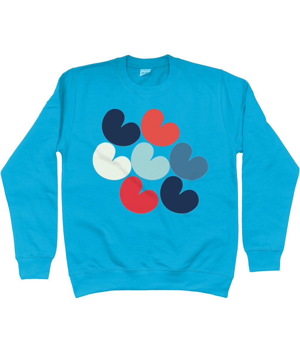 Pompeblêden Nautisch Sweatshirt