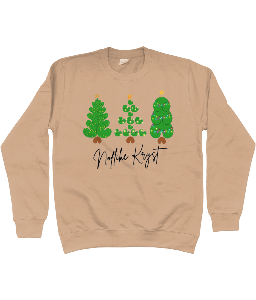 Kersttrui Drie Kerstbomen