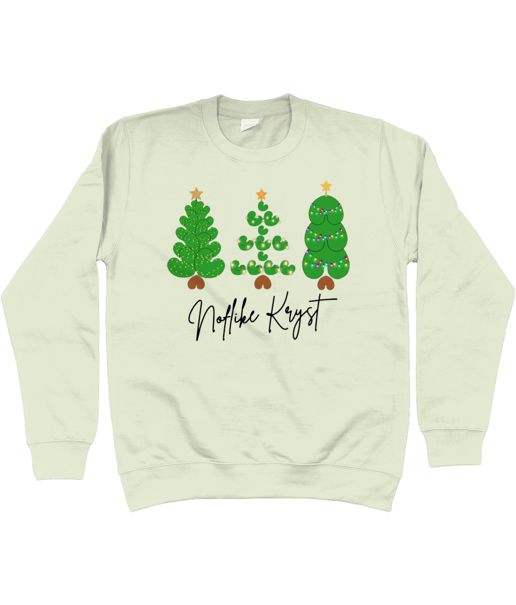 Kersttrui Drie Kerstbomen