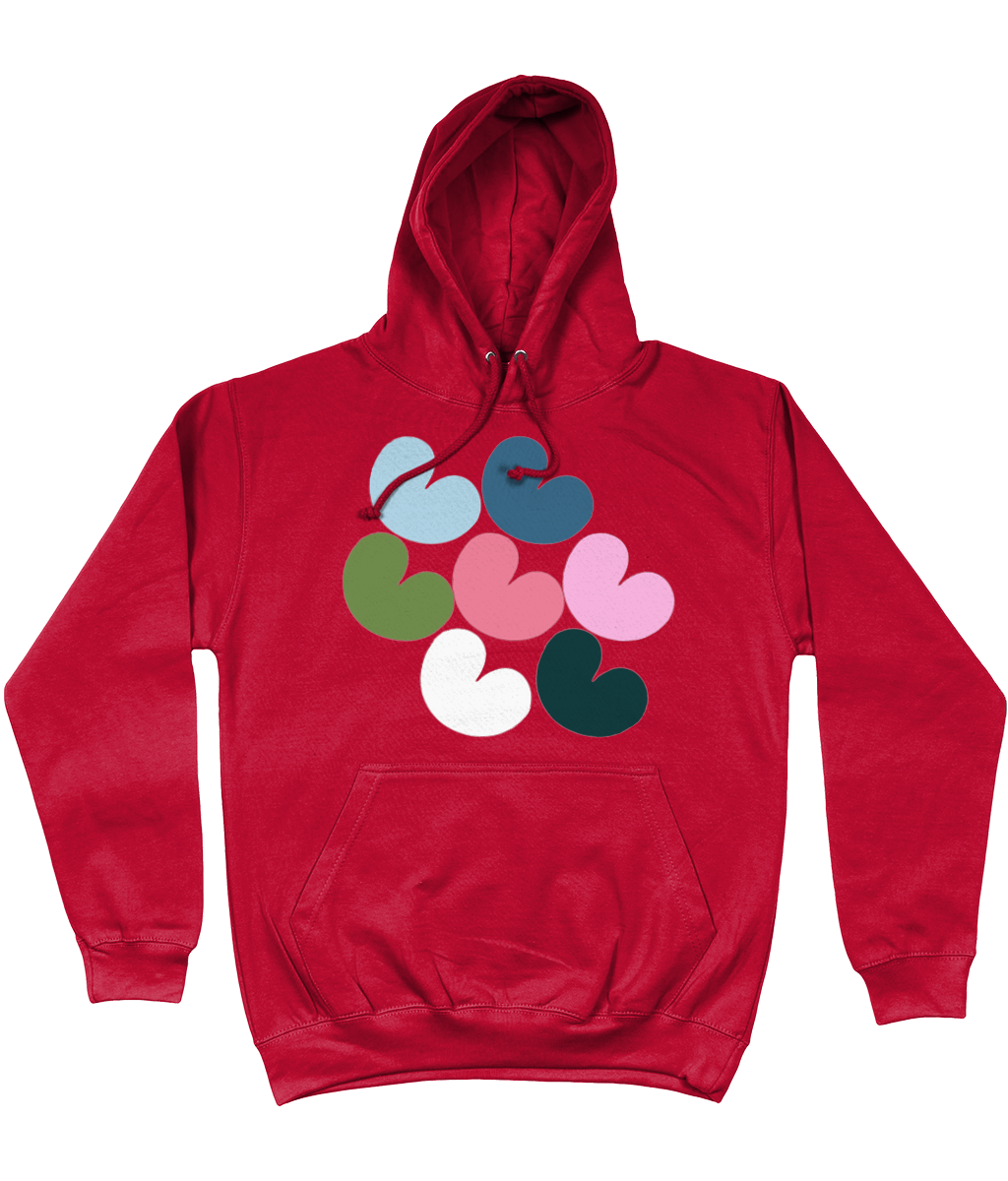 Pompeblêden soft kleur Hoodie