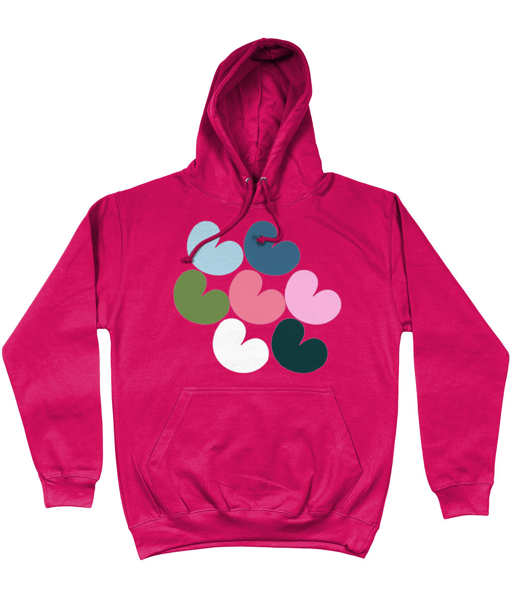 Pompeblêden soft kleur Hoodie