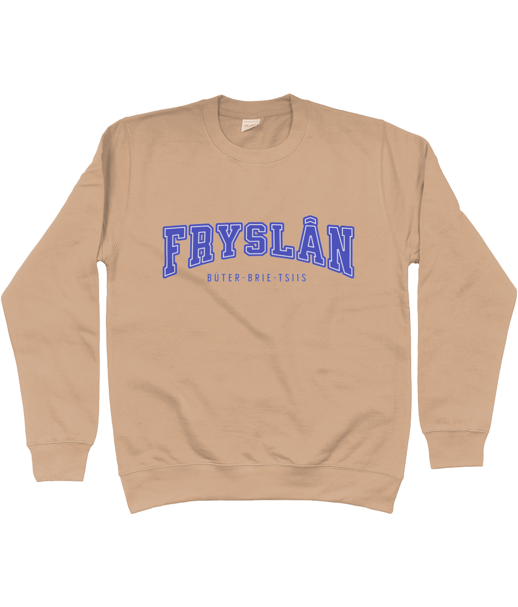 sweater met de tekst Fryslân – Bûter-Brie-Tsiis.