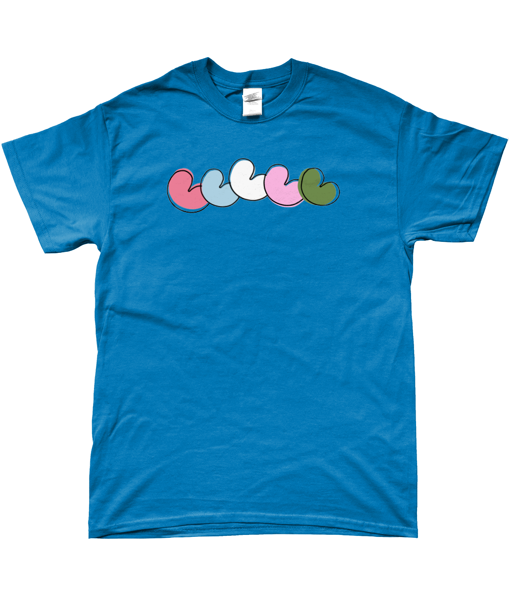 Fries T-shirt met harten en tekst ‘Fryske harten’
