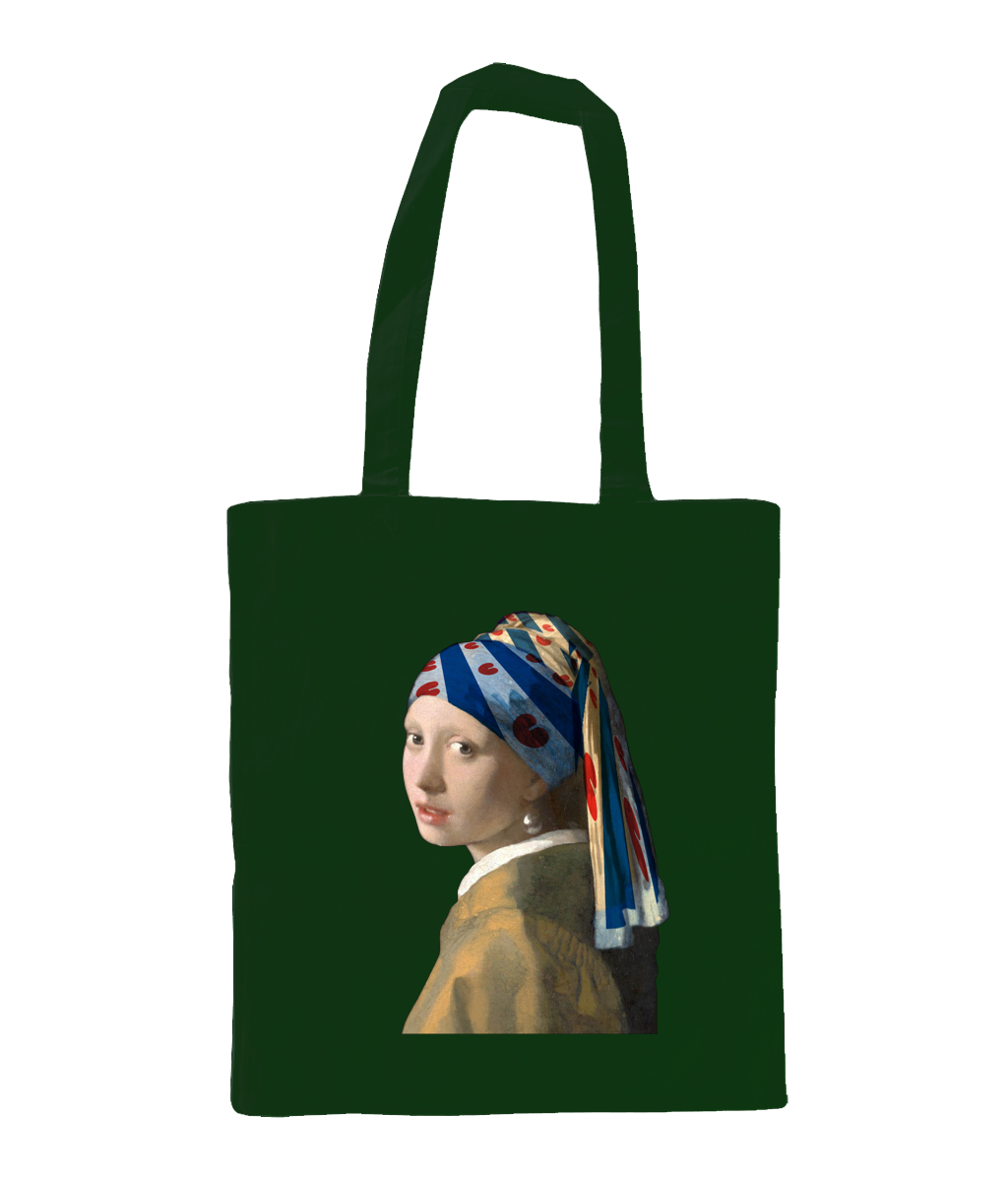 It Famke mei de Pearel tas