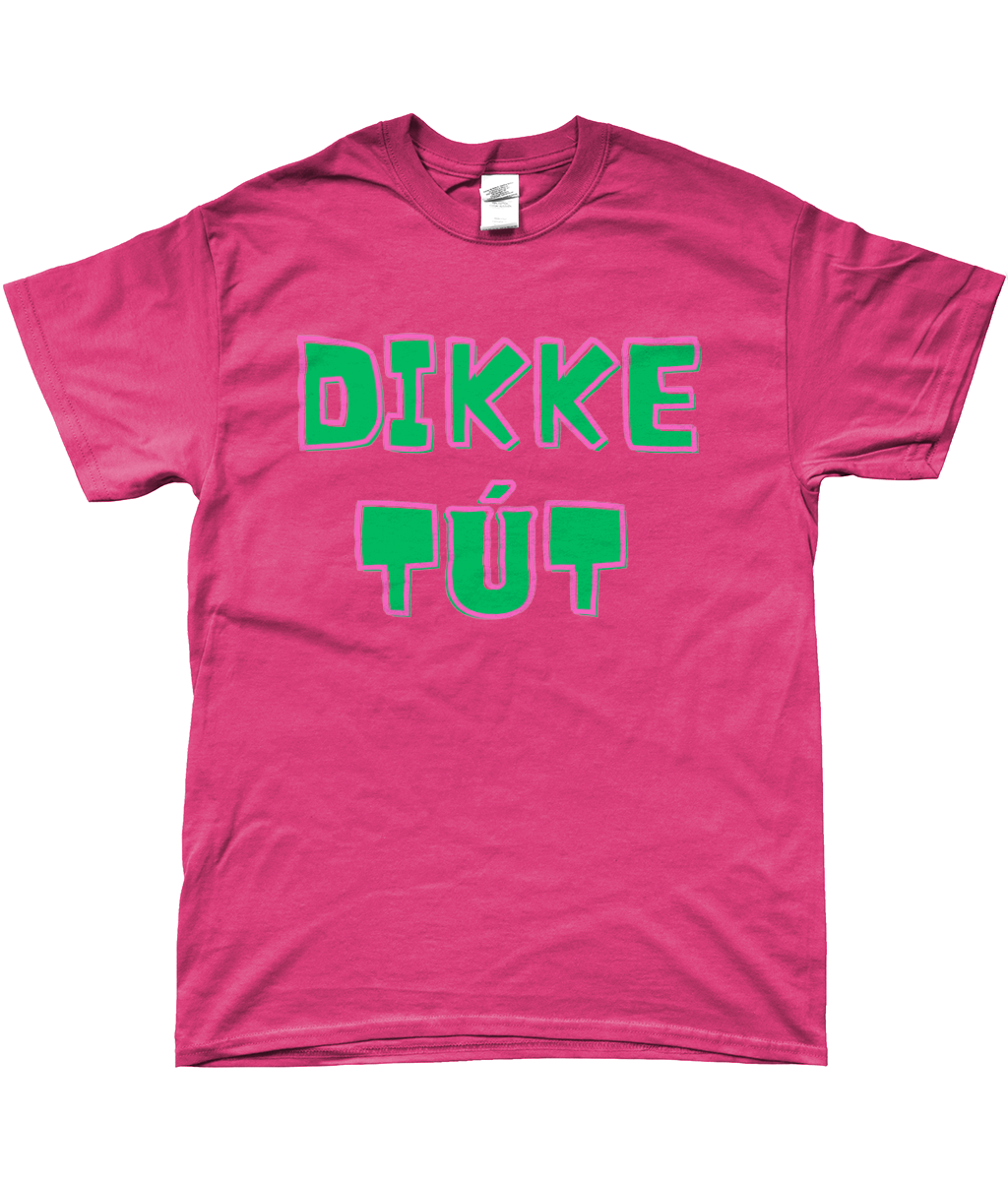 T-shirt met Dikke tút in grote letters