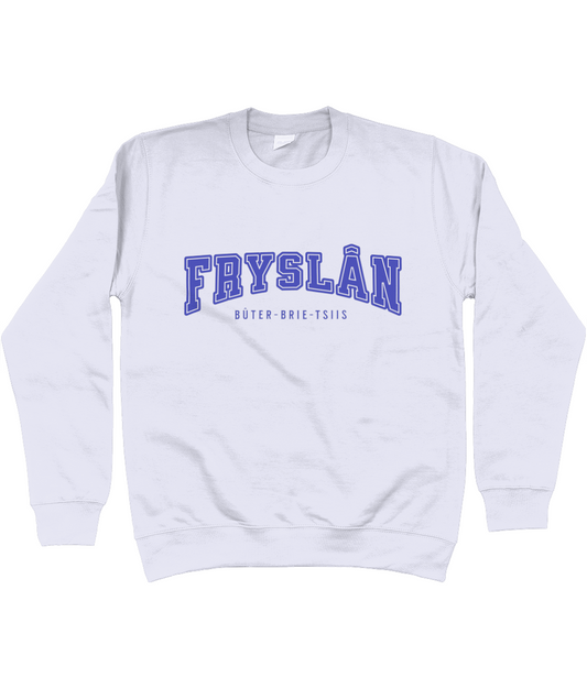 sweater met de tekst Fryslân – Bûter-Brie-Tsiis.